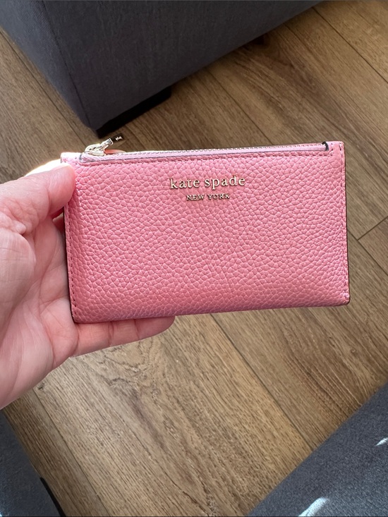 kate spade Handbags - Kate Spade New York Bradley pebbled leather Wallet in Rococo Pink